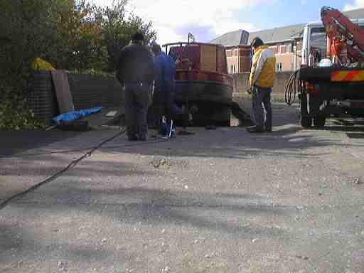 Shire yanmar Boat Engine going in